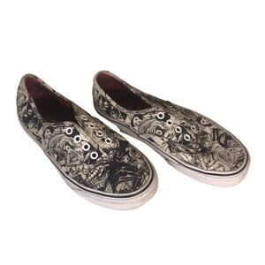 Vans x Marvel Women Authentic Avengers Superheroes Skateboard Shoes Womens Sz 7